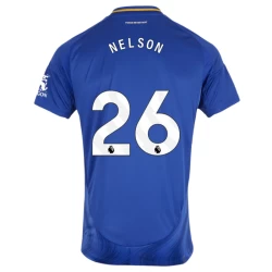 Leicester City Nelson #26 Fußballtrikot 2024-25 Heimtrikot Herren