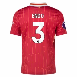 Liverpool FC Endo #3 Fußballtrikots 2024-25 Heimtrikot Herren