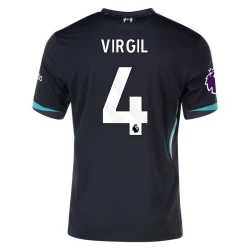 Liverpool FC Fußballtrikot 2024-25 Virgil van Dijk #4 Auswärtstrikot Herren