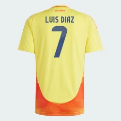 Luis Diaz #7 Kolumbien Fußballtrikot Copa America 2024 Heimtrikot Herren