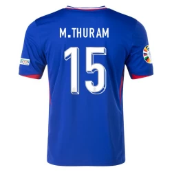 M. Thuram #15 Frankreich Fußballtrikot EM 2024 Heimtrikot Herren