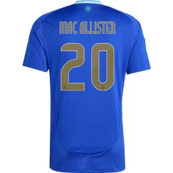 Mac Allister #20 Argentinien Fußballtrikot Copa America 2024 Auswärtstrikot Herren