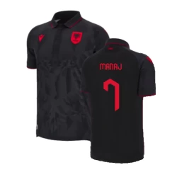 Manaj #7 Albanien Fußballtrikot EM 2024 Ausweichtrikot Herren