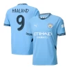 Manchester City Erling Haaland #9 Fußballtrikot 2024-25 UCL Heimtrikot Herren