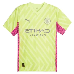 Manchester City Fußballtrikot 2023-24 Torwart Heimtrikot Herren