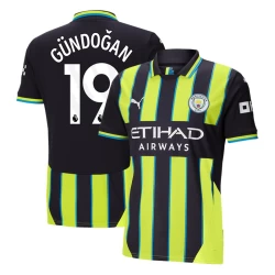 Manchester City Fußballtrikot 2024-25 Gundogan #19 Auswärtstrikot Herren