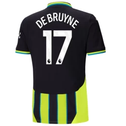 Manchester City Fußballtrikot 2024-25 Kevin De Bruyne #17 Auswärtstrikot Herren