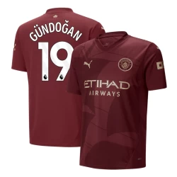 Manchester City Fußballtrikot Gundogan #19 2024-25 Ausweichtrikot Herren