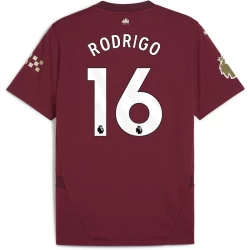 Manchester City Fußballtrikot Rodrigo #16 2024-25 Ausweichtrikot Herren