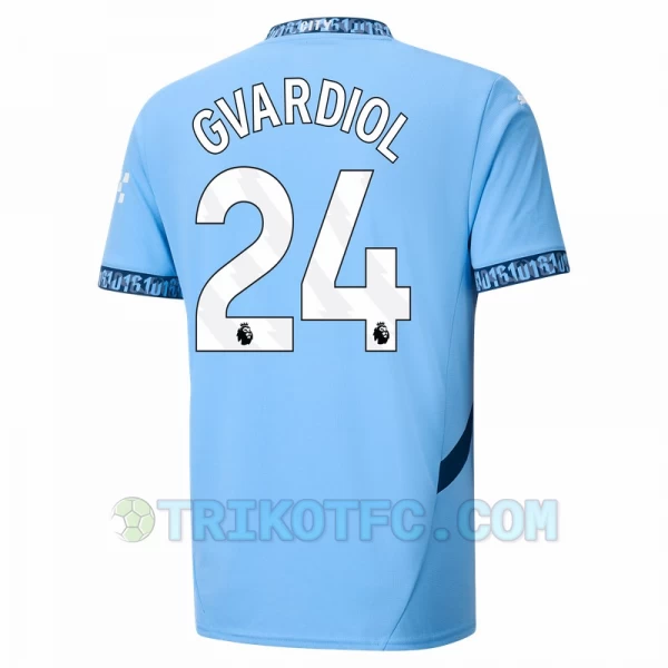 Manchester City Josko Gvardiol #24 Fußballtrikots 2024-25 Heimtrikot Herren