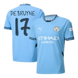 Manchester City Kevin De Bruyne #17 Fußballtrikot 2024-25 UCL Heimtrikot Herren