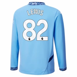 Manchester City Lewis #82 Fußballtrikot 2024-25 Heimtrikot Herren Langarm