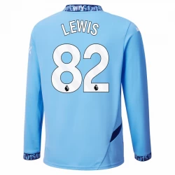 Manchester City Lewis #82 Fußballtrikots 2024-25 Heimtrikot Herren Langarm
