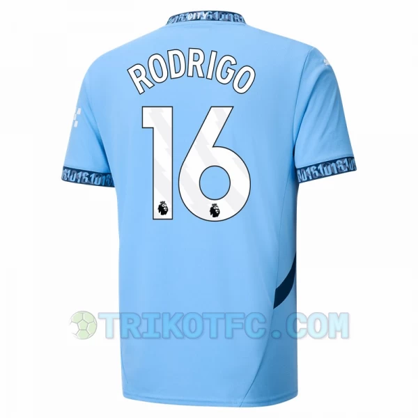 Manchester City Rodrigo #16 Fußballtrikots 2024-25 Heimtrikot Herren