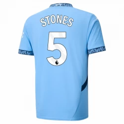 Manchester City Stones #5 Fußballtrikots 2024-25 Heimtrikot Herren