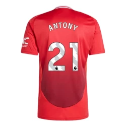 Manchester United Antony #21 Fußballtrikots 2024-25 Heimtrikot Herren