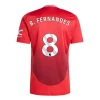 Manchester United Bruno Fernandes #8 Fußballtrikot 2024-25 Heimtrikot Herren