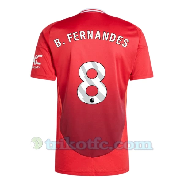 Manchester United Bruno Fernandes #8 Fußballtrikot 2024-25 Heimtrikot Herren