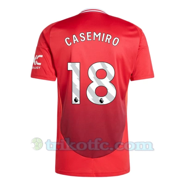 Manchester United Casemiro #18 Fußballtrikot 2024-25 Heimtrikot Herren