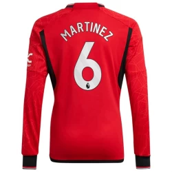 Manchester United Emiliano Martínez #6 Fußballtrikot 2023-24 Heimtrikot Herren Langarm