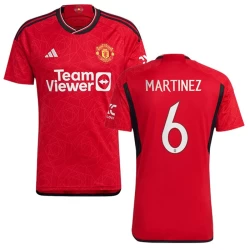 Manchester United Emiliano Martínez #6 Fußballtrikot 2023-24 UCL Heimtrikot Herren