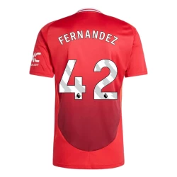 Manchester United Fernandez #42 Fußballtrikot 2024-25 Heimtrikot Herren