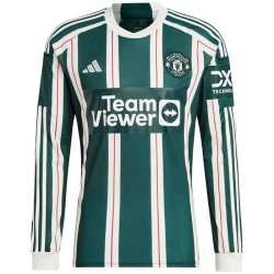 Manchester United Fußballtrikot 2023-24 Auswärtstrikot Herren Langarm