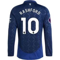 Manchester United Fußballtrikot 2024-25 Marcus Rashford #10 Auswärtstrikot Herren Langarm