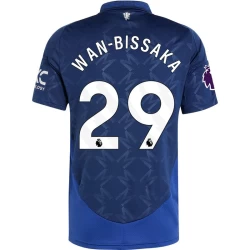 Manchester United Fußballtrikot 2024-25 Wan-Bissaka #29 Auswärtstrikot Herren