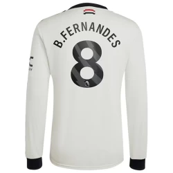 Manchester United Fußballtrikot Bruno Fernandes #8 2024-25 Ausweichtrikot Herren Langarm