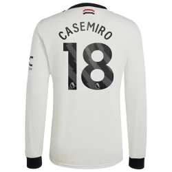 Manchester United Fußballtrikot Casemiro #18 2024-25 Ausweichtrikot Herren Langarm