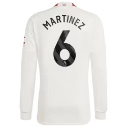 Manchester United Fußballtrikot Emiliano Martínez #6 2023-24 Ausweichtrikot Herren Langarm