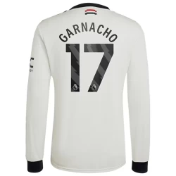 Manchester United Fußballtrikot Garnacho #17 2024-25 Ausweichtrikot Herren Langarm