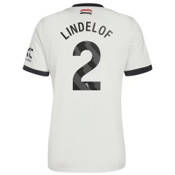 Manchester United Fußballtrikot Lindelof #2 2024-25 Ausweichtrikot Herren