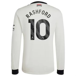 Manchester United Fußballtrikot Marcus Rashford #10 2024-25 Ausweichtrikot Herren Langarm