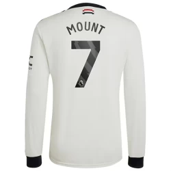 Manchester United Fußballtrikot Mason Mount #7 2024-25 Ausweichtrikot Herren Langarm