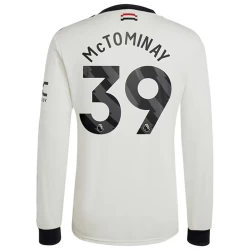 Manchester United Fußballtrikot McTominay #39 2024-25 Ausweichtrikot Herren Langarm