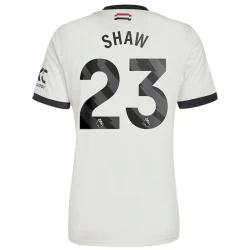 Manchester United Fußballtrikot Shaw #23 2024-25 Ausweichtrikot Herren