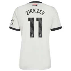 Manchester United Fußballtrikot Zirkzee #11 2024-25 Ausweichtrikot Herren