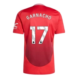 Manchester United Garnacho #17 Fußballtrikot 2024-25 Heimtrikot Herren