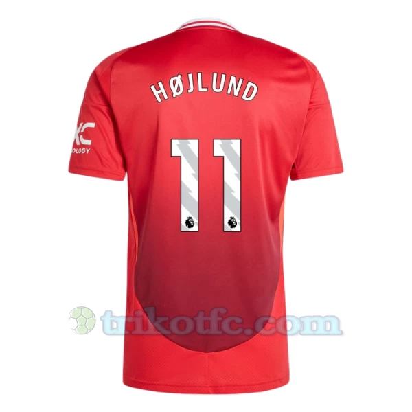 Manchester United Hojlund #11 Fußballtrikot 2024-25 Heimtrikot Herren