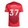 Manchester United Kobbie Mainoo #37 Fußballtrikot 2024-25 Heimtrikot Herren