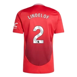 Manchester United Lindelof #2 Fußballtrikot 2024-25 Heimtrikot Herren