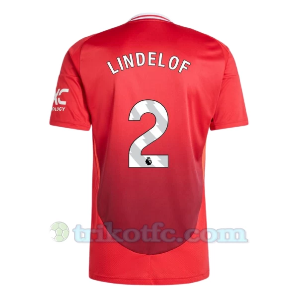 Manchester United Lindelof #2 Fußballtrikot 2024-25 Heimtrikot Herren