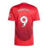 Manchester United Martial #9 Fußballtrikot 2024-25 Heimtrikot Herren