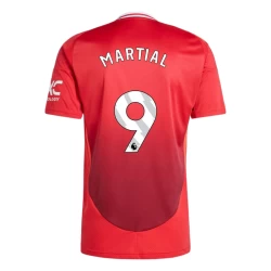 Manchester United Martial #9 Fußballtrikots 2024-25 Heimtrikot Herren