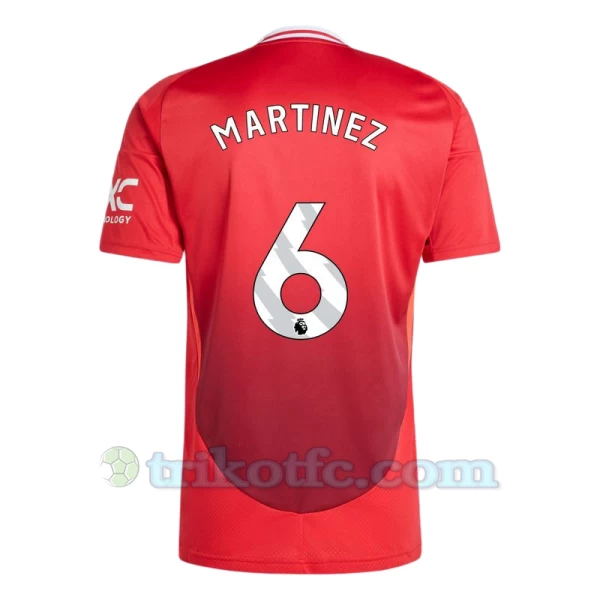 Manchester United Martínez #6 Fußballtrikot 2024-25 Heimtrikot Herren