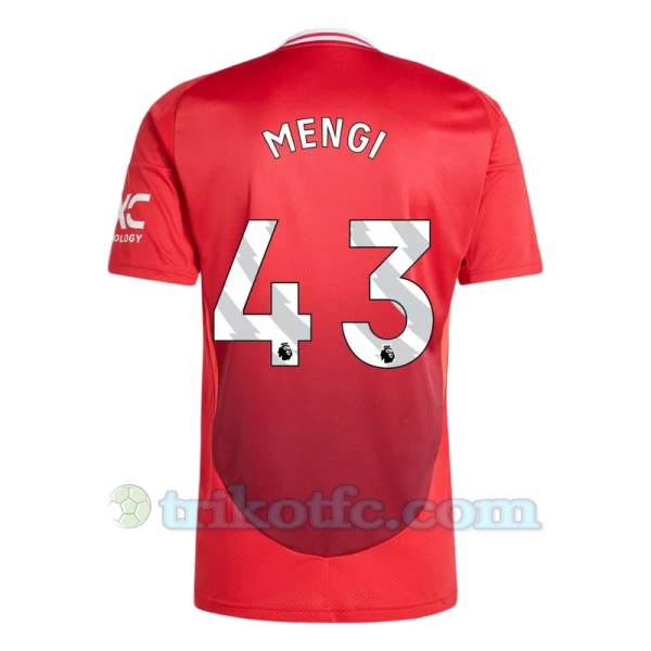 Manchester United Mengi #43 Fußballtrikot 2024-25 Heimtrikot Herren