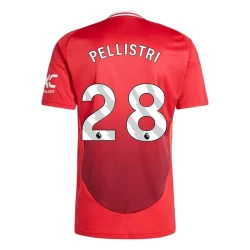 Manchester United Pellistri #28 Fußballtrikot 2024-25 Heimtrikot Herren