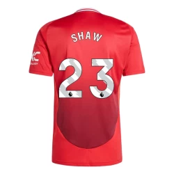 Manchester United Shaw #23 Fußballtrikot 2024-25 Heimtrikot Herren